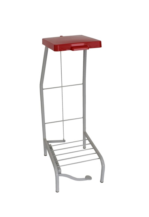 ES15102. Dust malowany pedal pokr.czerwona